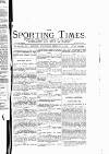Sporting Times Wednesday 02 February 1876 Page 1