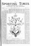 Sporting Times Wednesday 31 May 1876 Page 1