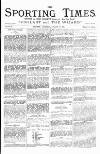 Sporting Times Saturday 26 August 1876 Page 1