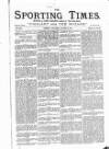 Sporting Times Saturday 06 January 1877 Page 1