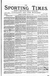 Sporting Times Saturday 13 January 1877 Page 1