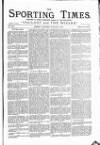 Sporting Times Saturday 03 February 1877 Page 1