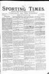 Sporting Times Saturday 19 May 1877 Page 1
