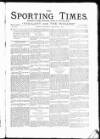 Sporting Times Saturday 03 November 1877 Page 1