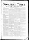Sporting Times Saturday 10 November 1877 Page 1