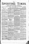 Sporting Times Saturday 02 November 1878 Page 1