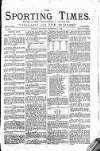 Sporting Times Saturday 23 November 1878 Page 1