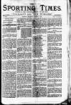 Sporting Times Saturday 15 March 1879 Page 1