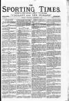 Sporting Times Saturday 01 November 1879 Page 1