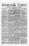 Sporting Times Saturday 13 November 1880 Page 1