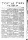 Sporting Times Saturday 09 April 1881 Page 1