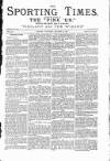 Sporting Times Saturday 29 October 1881 Page 1