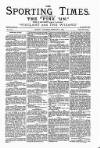 Sporting Times Saturday 03 February 1883 Page 1