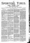 Sporting Times Saturday 07 April 1883 Page 1