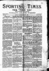 Sporting Times Saturday 05 January 1884 Page 1