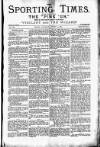 Sporting Times Saturday 19 January 1884 Page 1