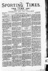 Sporting Times Saturday 08 March 1884 Page 1
