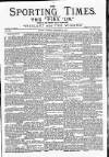 Sporting Times Saturday 06 September 1884 Page 1