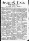 Sporting Times Saturday 07 March 1885 Page 1