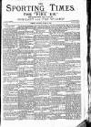 Sporting Times Saturday 14 March 1885 Page 1