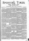 Sporting Times Saturday 22 August 1885 Page 1