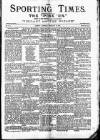 Sporting Times Saturday 27 February 1886 Page 1