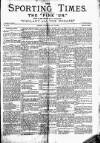 Sporting Times Saturday 16 October 1886 Page 1