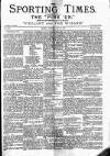 Sporting Times Saturday 23 October 1886 Page 1