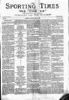 Sporting Times Saturday 06 November 1886 Page 1