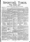 Sporting Times Saturday 19 March 1887 Page 1
