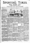 Sporting Times Saturday 24 December 1887 Page 1