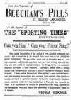 Sporting Times Saturday 21 January 1888 Page 8