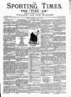Sporting Times Saturday 24 March 1888 Page 1