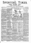 Sporting Times Saturday 11 August 1888 Page 1