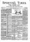 Sporting Times Saturday 22 February 1890 Page 1