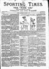 Sporting Times Saturday 01 November 1890 Page 1