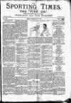 Sporting Times Saturday 07 November 1891 Page 1