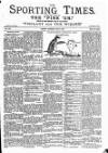 Sporting Times Saturday 06 February 1892 Page 1