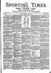 Sporting Times Saturday 13 February 1892 Page 1