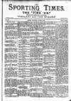 Sporting Times Saturday 08 October 1892 Page 1