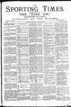 Sporting Times Saturday 08 August 1903 Page 1