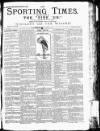 Sporting Times Saturday 05 March 1910 Page 1