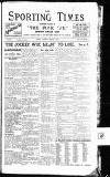 Sporting Times Saturday 01 March 1924 Page 1