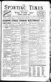 Sporting Times Saturday 08 March 1924 Page 1