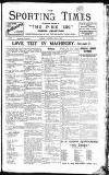 Sporting Times Saturday 24 May 1924 Page 1