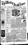 Weekly Irish Times Saturday 09 November 1901 Page 1