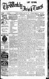 Weekly Irish Times Saturday 30 August 1902 Page 1