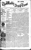 Weekly Irish Times Saturday 13 September 1902 Page 1