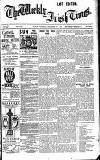 Weekly Irish Times Saturday 13 December 1902 Page 1