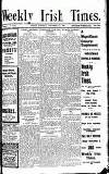 Weekly Irish Times Saturday 21 November 1908 Page 1